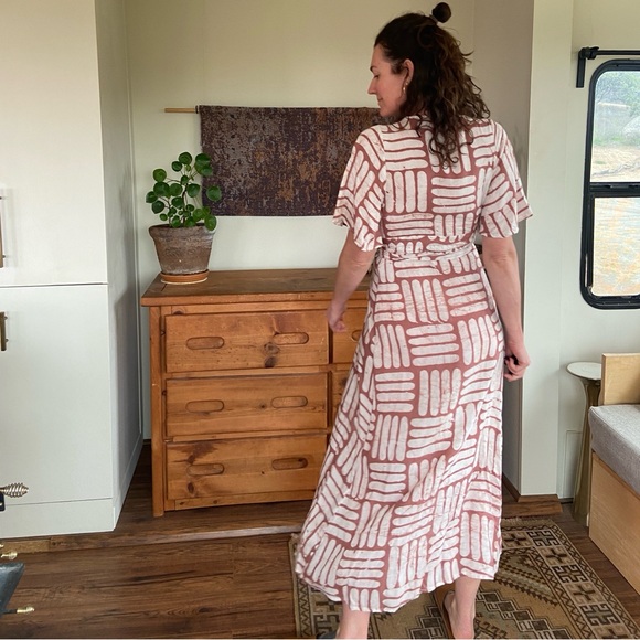 Osei Duro tulip dress in pink basket - Picture 8 of 8